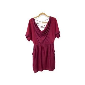 Medium Purple Very J Dress with Pockets